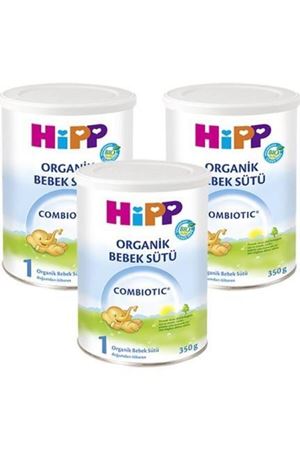 1 Organik Combiotic Bebek Sütü 3 x 350gr
