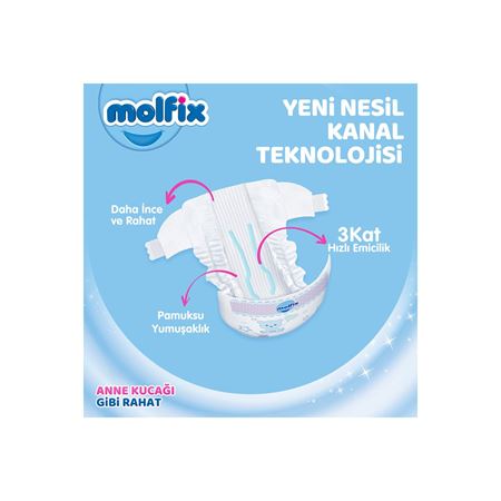 Bebek Bezi 5 Beden Junior Hiper Ekonomi Paketi 156 Adet