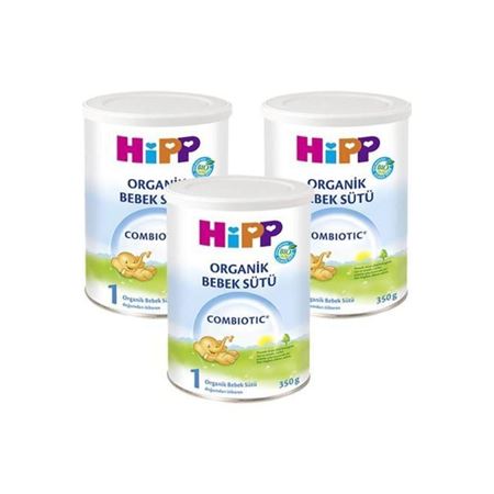 1 Organik Combiotic Bebek Sütü 3 x 350gr