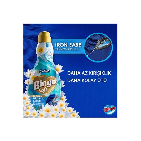 Bingo Soft Konsantre Yumuşatıcı Kırışıklık Karşıtı 1200MLX6
