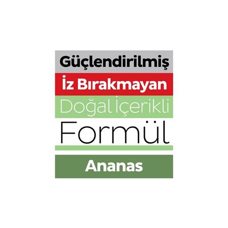 Sleepy Meyve Serisi Yüzey Temizlik Havlusu Mendili Ananas 100 Yaprak