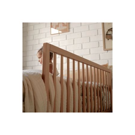 Lunvia Star 75x50 cm Doğal Ahşap Yatak Bariyeri Güvenlik Bariyeri - Hemnes Divan Uyumlu