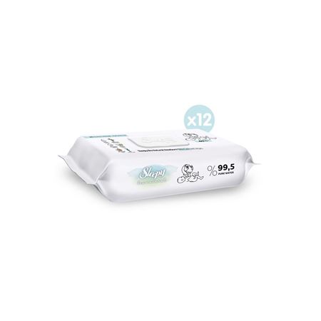 Sleepy Bio Natural Yenidoğan Islak Bebek Bakım Havlusu 12x40 (480 YAPRAK)