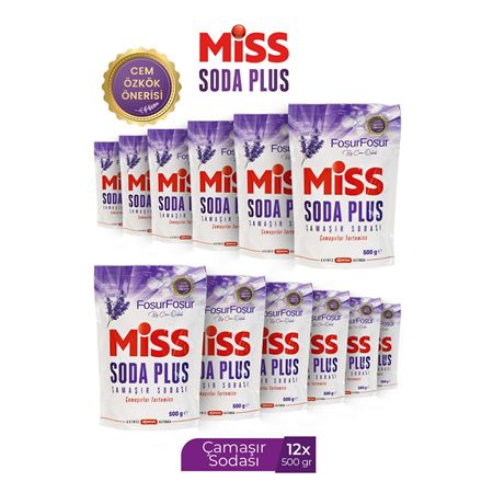 Miss Soda Plus Lavanta Foşur Foşur 12 x 500 Gr