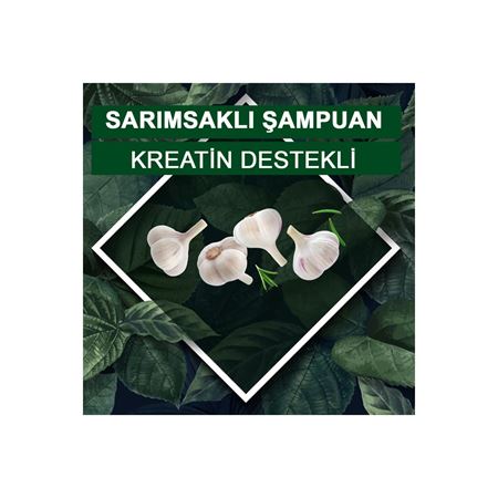 Agarta 2 Adet Sarımsak Şampuanı Saç Dökülmesine Karşı 400 ml
