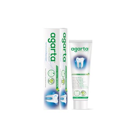 Agarta 2 Adet Doğal Florürsüz Bitki Özlü Diş Macunu 100 ml