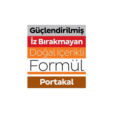 Sleepy Meyve Serisi Yüzey Temizlik Havlusu Mendili Portakal 6x100 (600 Yaprak)