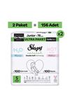 Natural Double Soft Ultra Fırsat Paketi Bebek Bezi 5 Numara Junior 156 Adet