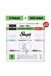 Natural Double Soft Ultra Fırsat Paketi Külot Bez 4 Numara Maxi 200 Adet
