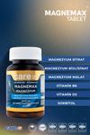 Magnezyum Sitrat+Biglisinat+Malat İçeren Tablet 60'lı