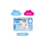 Bebek Bezi 6 Beden E.Large Hiper Ekonomi Paketi 124 Adet