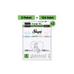 Natural Double Soft Ultra Fırsat Paketi Bebek Bezi 6 Numara Xlarge 124 Adet