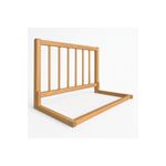Lunvia Star 75x50 cm Doğal Ahşap Yatak Bariyeri Güvenlik Bariyeri - Hemnes Divan Uyumlu