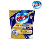 Bingo Akıllı Kapsül Pro Max Bulaşık Makinesi Deterjanı Tableti 120 Adet