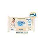 Islak Havlu Mendil İzotonik Yeni Doğan 50 Yaprak x24 Adet