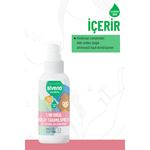 Siveno %100 Doğal Kolay Tarama Spreyi Çocuklar İçin Nemlendirici Hindistan Cevizi Yağlı 100 ml