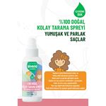 Siveno %100 Doğal Kolay Tarama Spreyi Çocuklar İçin Nemlendirici Hindistan Cevizi Yağlı 100 ml