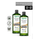 Agarta 2 Adet Sarımsak Şampuanı Saç Dökülmesine Karşı 400 ml