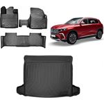 Rizline T10X 2023 Sonrası uyumlu 3D Bagaj Havuzu ve Paspas Siyah