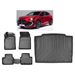 Rizline Renaut Clio 6 2025 Sonrası Uyumlu 3D Havuzlu Paspas + 3D Bagaj Havuzu Set