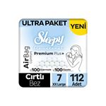 Sleepy Bio Natural Premium Plus Airbag Comfort Ultra Paket Bebek Bezi 7 Numara Xxlarge 112 Adet