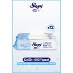 Sleepy Aquacare H2O Yenidoğan Islak Bebek Havlusu 12X50