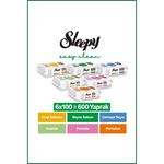 Sleepy Easy Clean Yüzey Temizlik Havlusu Mendili Klasik + Meyve Serisi 6X100 Karma Paket