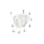 Sleepy Bio Natural Premium Plus Airbag Comfort Ultra Paket Bebek Bezi 3 Numara Midi 224 Adet