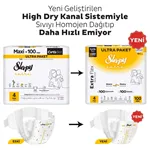 Sleepy Extra Flex Ultra Fırsat Paketi Bebek Bezi 4 Numara Maxi 200 Adet