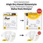 Sleepy Extra Flex Ultra Fırsat Paketi Bebek Bezi 5 Numara Junior 156 Adet