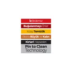 Sleepy Easy Clean Premium Arap Sabunu Katkılı Yüzey Temizlik Havlusu Mendili 6x100 (600 Yaprak)